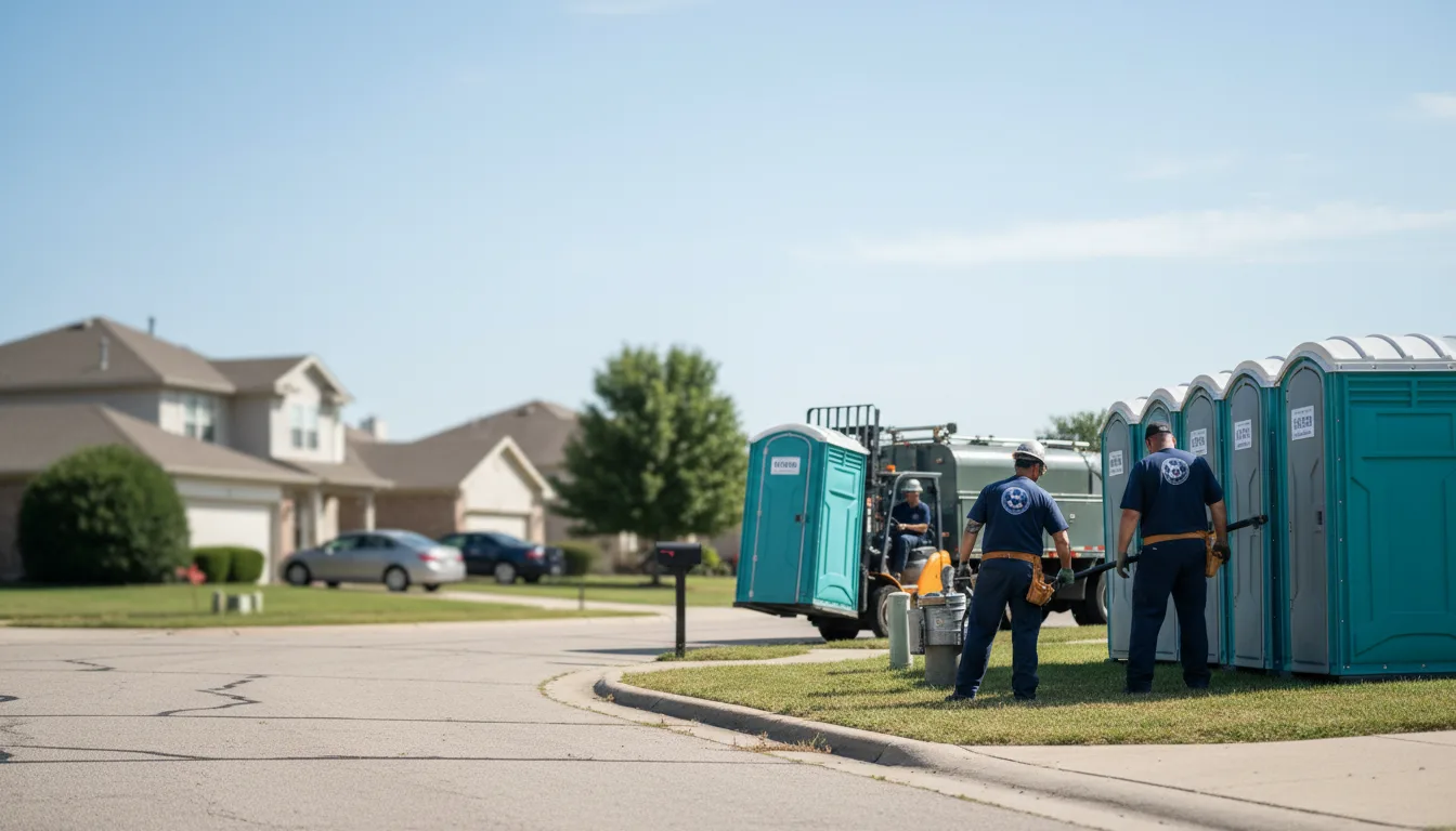 Porta Potty Rental in Jones, OK near me